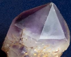 Quartz variety amethyst.