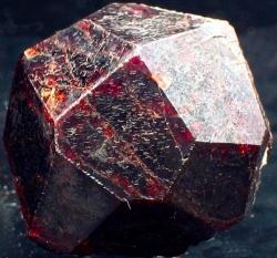 Pyrope variety of garnet.